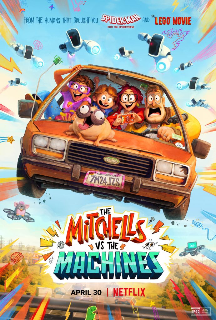 The Mitchells vs The Machines movie poster