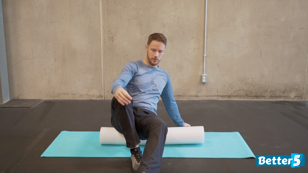 SMR glute roll - movement 1