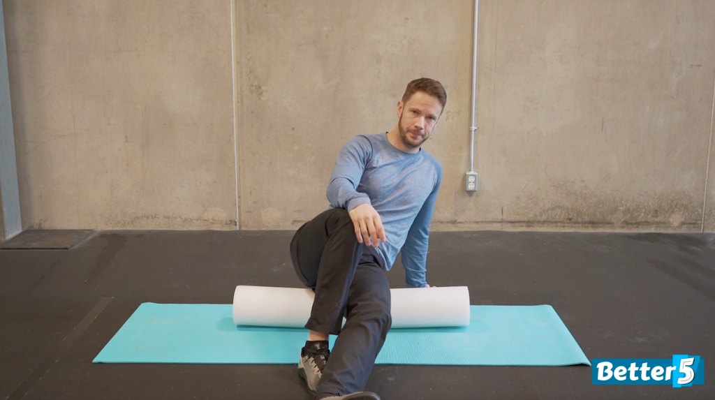 SMR glute roll - movement 2