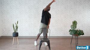 Chair-Assisted Balance Exercises For The Elderly (Free PDF & Video ...
