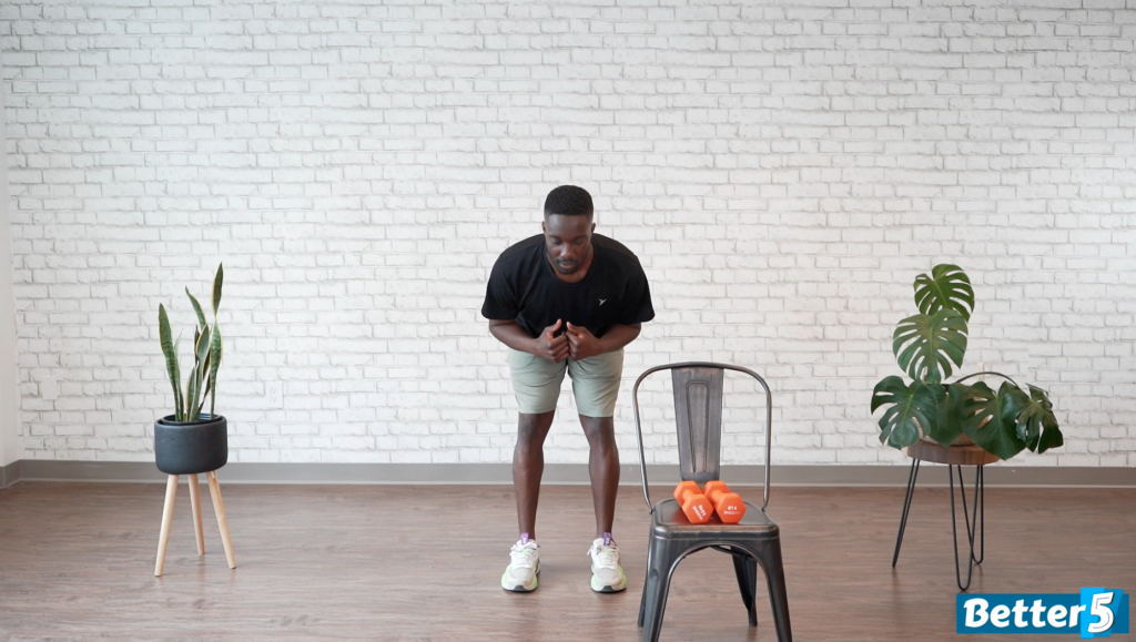 Good Morning Exercise - Ending Position
