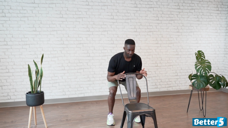Chair-Assisted Balance Exercises For The Elderly (Free PDF & Video ...