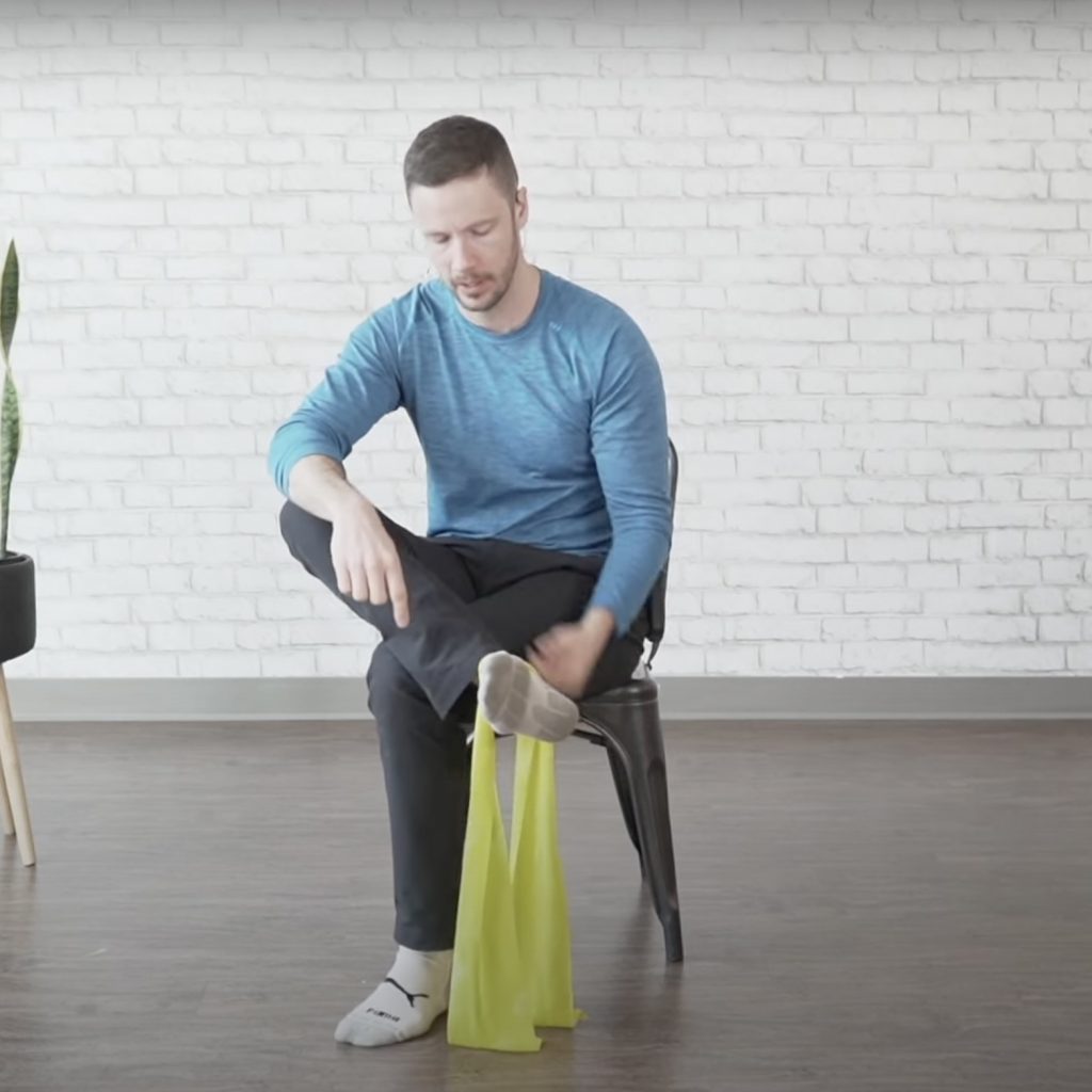 Wrapping foot for banded inversion