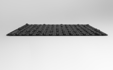 Cobblestone walking mat for seniors - side view