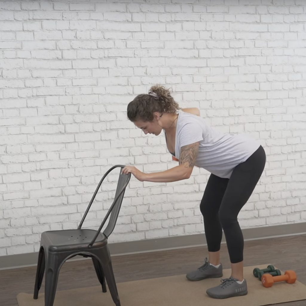 Dumbbell Hinge & Row